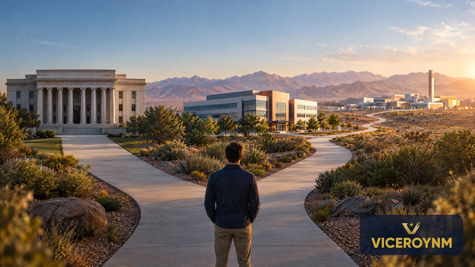 A business owner comparing a federal agency path with a national laboratory purchasing path